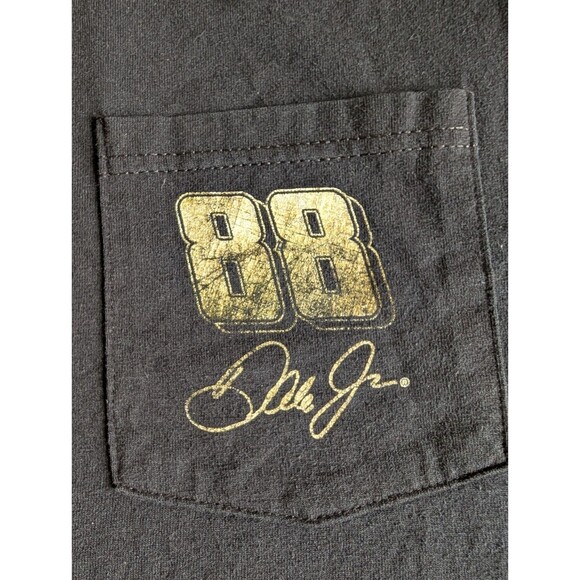 Dale Earnhardt Jr 88 Nascar Chase Authentics Mens T-Shirt Black Size XL - Picture 4 of 8